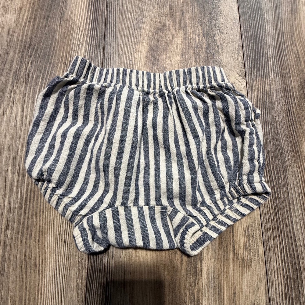 Tea Collection Bloomers Blue White Striped Coastal Cottagecore